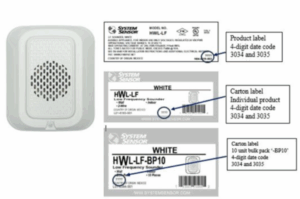 System Sensor L-series low frequency Sounders and Strobes for residential apartments and commercial buildings